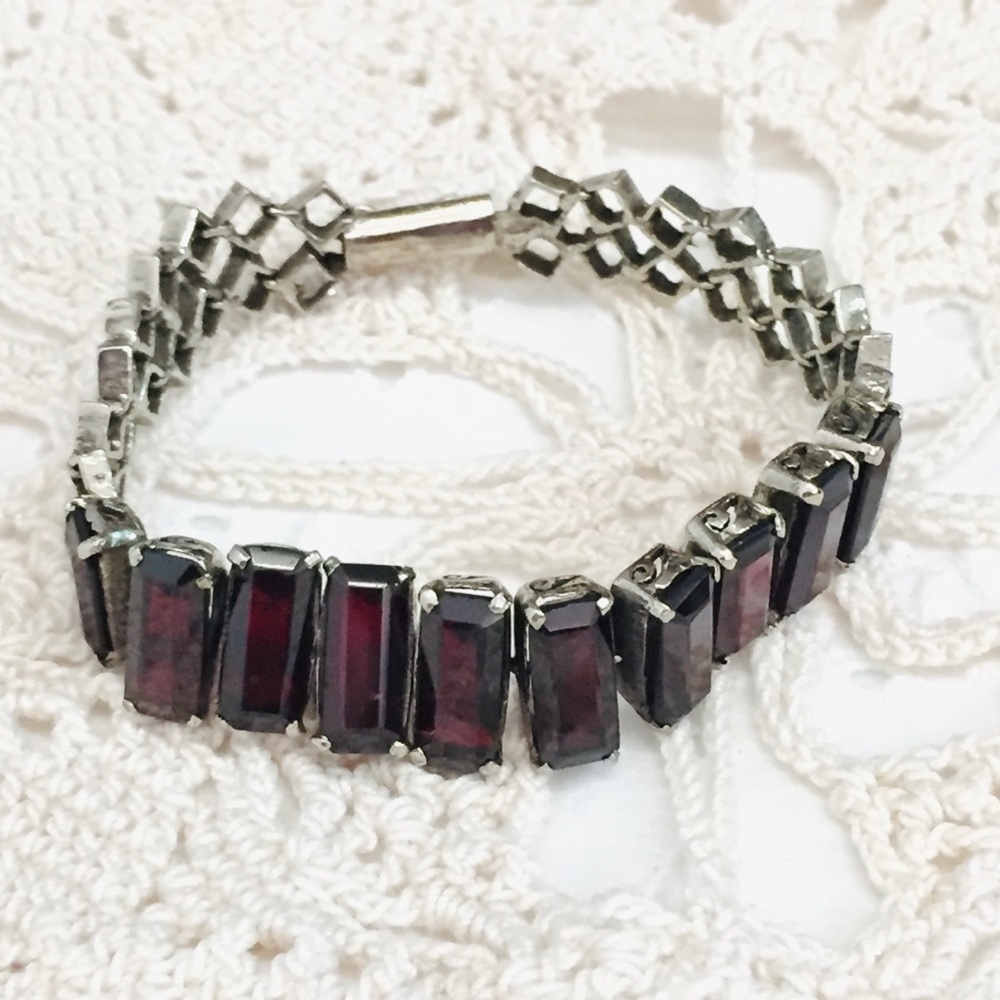 Vintage Garnet bracelet